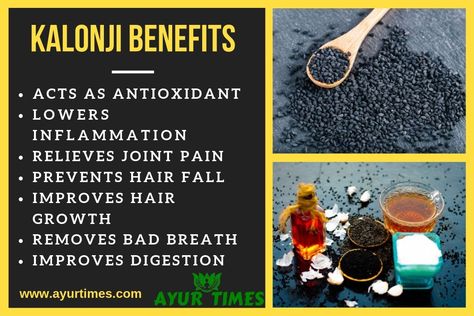 Kalonji Benefits, Uses, Dosage & Side Effects Kalonji Seeds For Hair Growth, Kalonji Benefits, Kalonji Oil For Hair, Seeds For Hair Growth, Kapha Diet, Kalonji Seeds, Black Seed Oil Benefits, Kalonji Oil, Seeds Benefits