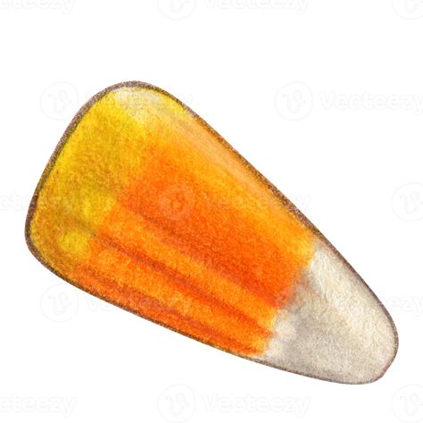 Watercolor candy corn Candy Corn Watercolor, Candy Corn Illustration, Candy Corn Art, Watercolor Candy, Tree Saw, Heart Tree, Cityscape Photos, Logo Banners, Nature Backgrounds