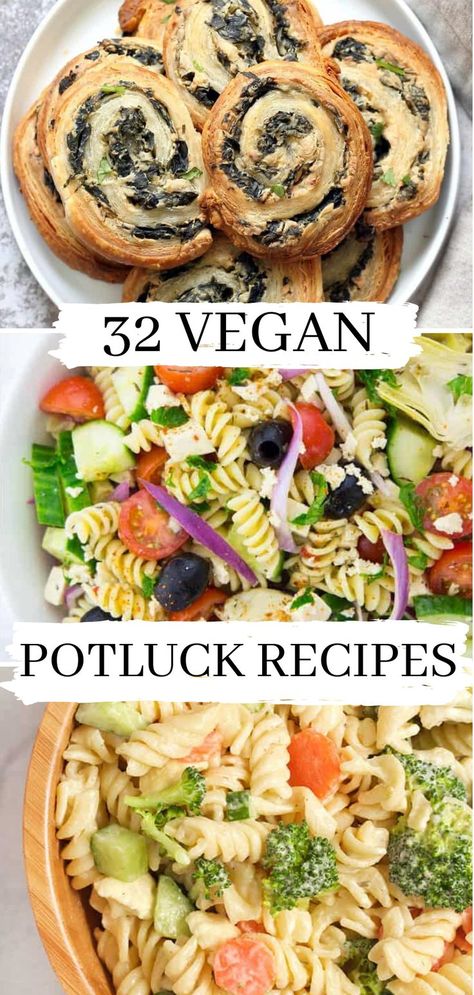 Easter Vegan Food, Vegan Potluck Recipes Easy, Potluck Recipes Vegan, Easy Potluck Dishes Vegetarian, Easter Vegan Recipes, Plant Based Potluck Recipes, Easy Vegetarian Potluck Recipes, Vegetarian Potluck Ideas, Potluck Dishes Vegetarian