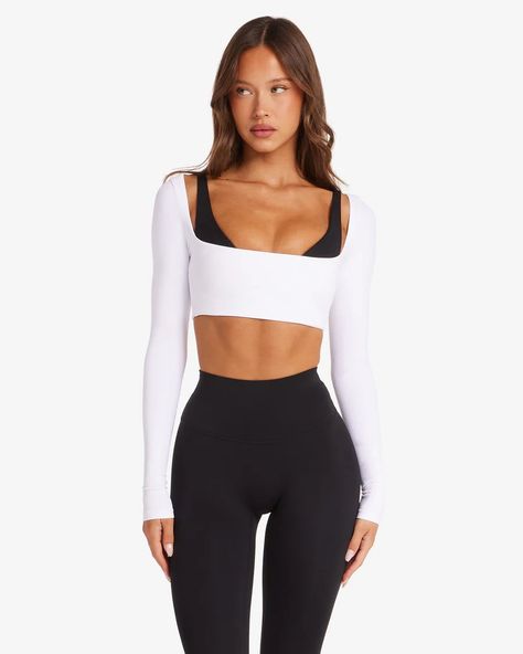 Women's Activewear & Athleisure | CSB – Page 5 Crop Tops Online, Cute Gym Outfits, Shop Boutique, Workout Outfit, Buy Now Pay Later, Long Sleeve Crop, Womens Activewear, Workout Wear, Women Crop