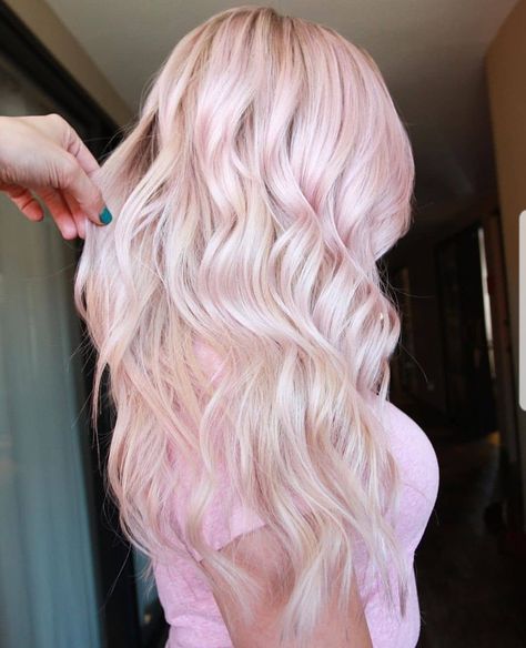 Platinum pink Pale Pink Hair, Pastel Pink Hair Color, Blonde Toner, Pink Blonde Hair, Pastel Pink Hair, Hair Color Formulas, Blonde With Pink, Hair Color Pink, Looks Party