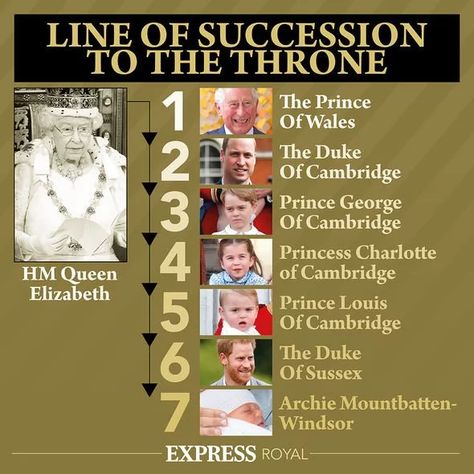 Royal Line Of Succession, British Royal Family Tree, Royal People, Royal Family Tree, Royalty Family, Elizabeth Queen, Line Of Succession, Royal Family Pictures, Deadpool Wallpaper