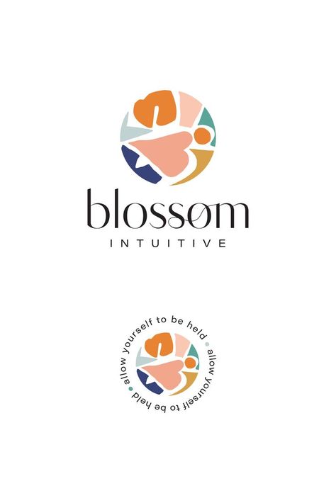 Welcoming Logo Design, Logo For Wellness, Personal Branding Logo Visual Identity, Empowering Logo Design, Innovative Graphic Design, Peaceful Logo Design, Modern Business Logo, Well Being Logo, Logo Shapes Design