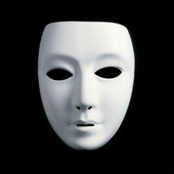 Wich famous trevor henderson monster are you? - Quiz Hidden Identity, Mask Aesthetic, Plastic Mask, Clown Mask, Lady Macbeth, Theatre Masks, White Face Mask, The Great, Pantomime