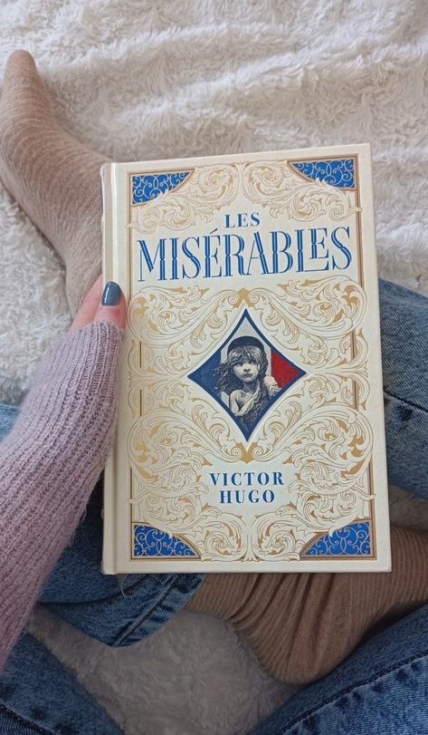 Les Miserables Book Cover, Victor Hugo Books, Les Miserables Aesthetic, Tbr Aesthetic, Les Miserables Book, Websites To Read Books, Les Miserables Victor Hugo, Book Rebinding, Hugo Book