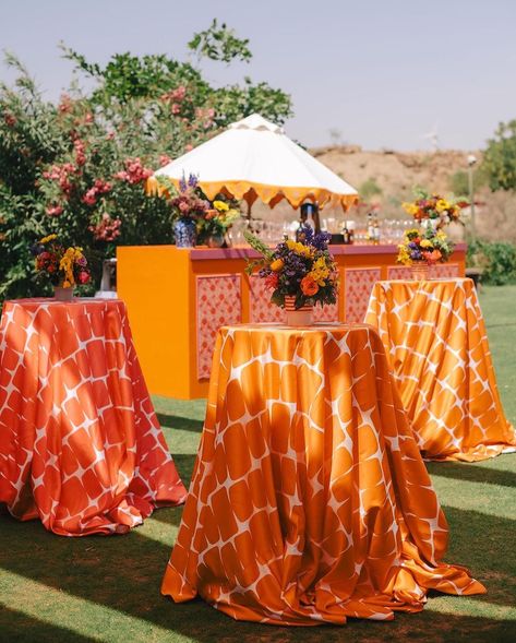 SAW Flower & Decor | Step into a whirlwind of colors and culture at our Indian bazaar-style bachelorette celebration! Decor and planning… | Instagram Indian Outdoor Wedding Decor, Indian Party Themes, Barbados Wedding, Small Wedding Decor, Mehendi Decor Ideas, Reception Stage Decor, Jasmine Wedding, Cocktail Decoration, Sicily Wedding