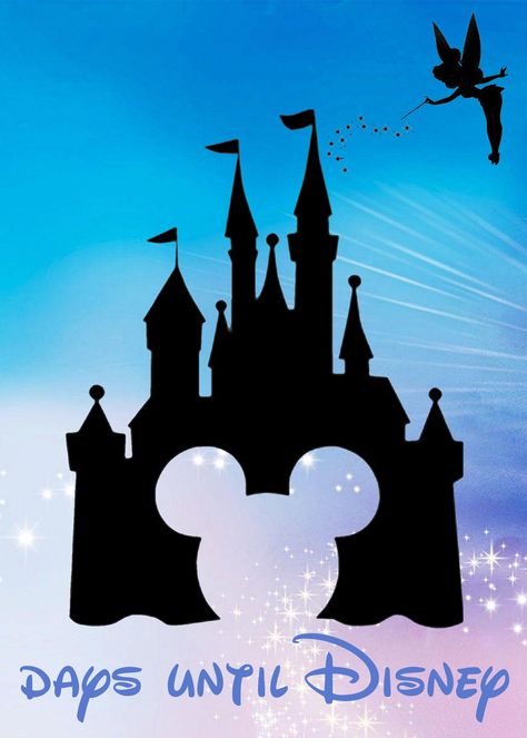 We’re Going To Disney, Disneyland Paris Tattoo, Disney Countdown Ideas, Countdown To Disney, Disney World Countdown, Trip Countdown, Disney Phone Backgrounds, Disney Half Marathon, Disneyland Attractions