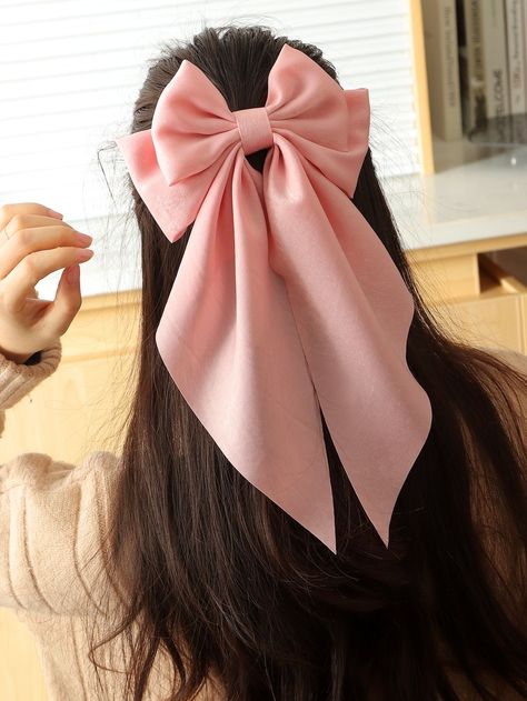 Pink Outfit Accessories, Bows Hair Accessories, Pink Bow Accessories, Pink Aesthetic Accessories, Pink Assessories, Pink Accessories Aesthetic, Cute Pink Accessories, Casual Pink Outfits, Bows In Hair