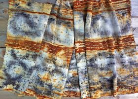 Patchwork, Tela, Rust Dyeing Tutorials, Eco Printing Textiles, Rust Dyeing, Rust Dyed Fabric, Eco Dyeing Fabric, Minerals Print, Quilt Journal