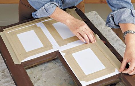 How to Make a Window-Sash Picture Frame - This Old House