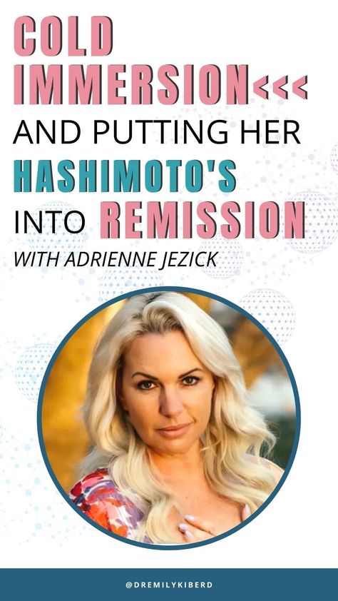 What if there was one tool out there that you haven’t tried yet to help your Hashimoto’s symptoms? We are talking all about cold exposure or ice baths with co-founder of Morozko Forge Adriene Jezick. She shares how she used cold immersion to help put her 3 autoimmune conditions into remission. Cold Immersion, Cold Exposure, Cold Water Therapy, Water Therapy, I Need A Nap, Ice Baths, Meditation Techniques, Autoimmune Disease, Healing Journey