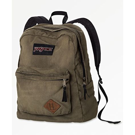 Jansport Backpack ($35) ❤ liked on Polyvore featuring men's fashion, men's bags, men's backpacks, bags, backpack, accessories and mens leather backpack Grunge Backpack, Mochila Jansport, Men's Backpacks, Aesthetic Backpack, Backpack Outfit, Backpack Accessories, Bags Aesthetic, Men's Bags, Swaggy Outfits