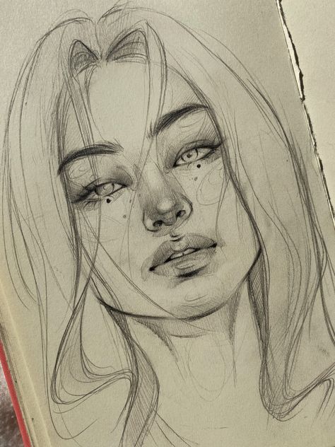 Face Art Drawing, Illustration Styles, Portraiture Drawing, Seni Dan Kraf, Art Tools Drawing, Arte Inspo, Portrait Sketches, Art Drawings Sketches Creative, Sketchbook Inspiration