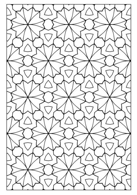 Unleash your creativity! Click the link above to explore our amazing collection of coloring pages. Perfect for relaxation and fun. Start coloring now! 😆😝 Free Geometric Coloring Pages, Simple Pattern Coloring Pages, Pattern Coloring Pages Free Printable, Coloring Pages Patterns, Flower Stencil Patterns, Geometric Coloring Pages, Coloring Pages For Grown Ups, Adult Coloring Books Printables, Adult Colouring Printables