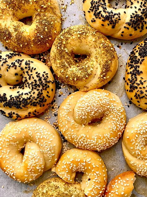 Dough Balls, Egg Wash, House Smells, 2 Ingredients, Bagels, All You Can, Sesame Seeds, No Time, Dough