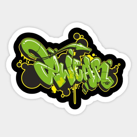 Graffiti Stickers Printable, Cool Grafitti Tags, Graffiti Stickers Ideas, Graffiti Stickers, Postal Sticker Graffiti, Graffiti Logo Design, Sticker Slaps Graffiti, Sticker Graffiti Street, Desain Ux