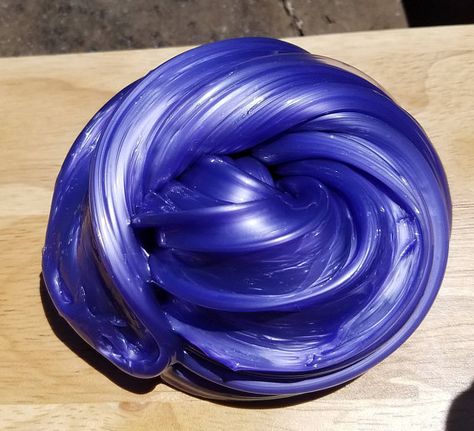 Purple-Blue Metallic Slime/Scented Metallic Slime/Scented Slime/Super Fluffy Slime/Fluffy Slime/Stretchy/Fluffy/Fun Slime/Slime/Metallic Perfect Slime Recipe, Slime Swirl, Slime Pictures, Metallic Slime, Phoenix Food, Perfect Slime, Types Of Slime, Slime Crunchy, Blue Slime