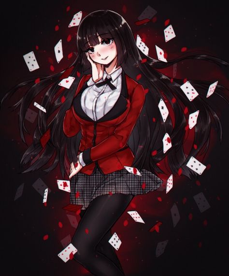 Anime Casino, Yumeko Jabami, Doki Doki, Anime Pictures, Literature Club, Aesthetic Images, Casino, Literature, Anime