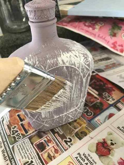 Repurpose Bottles, Whiskey Bottle Crafts, Crown Royal Crafts, Old Liquor Bottles, Crown Royal Bottle, Crown Bottle, Liquor Bottle Crafts, Diy Glass Bottle Crafts, Diy Bottle Crafts