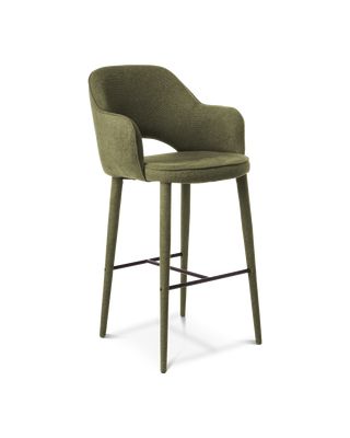 Classic Bar Stools, Match Velvet, Linen Dining Chairs, Gallery Furniture, Chaise Lounges, Linen Upholstery, Interior Design Companies, Cut Out Design, Industrial Furniture