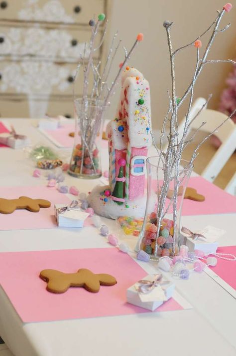 Wintry Sugar Plum/Nutcracker Wonderland Party | CatchMyParty.com Sugar Plum Nutcracker, Ballerina Nutcracker, Nutcracker Christmas Party, Nutcracker Birthday, Christmas Party Ideas For Teens, Nutcracker Party, Sugarplum Fairy, Christmas Cookie Party, Holiday Party Ideas