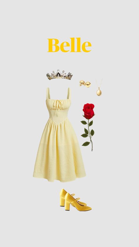 Diy Cinderella Costume, Belle Inspired Outfits, Crazy Halloween Costumes, Disney Princess Halloween Costumes, Princess Belle Costume, Belle Halloween, Princess Inspired Outfits, Cute Group Halloween Costumes, Disney Princess Costumes