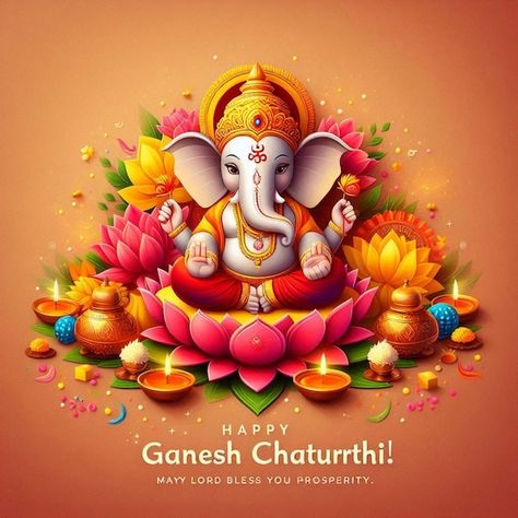 Ganesh Chaturthi Post, Sri Ganesh, Free Business Card Mockup, Ganesh Chaturthi, Business Card Maker, Poster Maker, Flyer Maker, Poster Invitation, Presentation Template Free