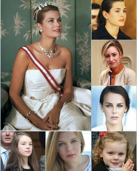 All of Grace Kelly's granddaughters💖… Grace Kelly Granddaughter, King Queen Princess, Camille Gottlieb, Pauline Ducruet, Princess Grace Kelly, Princess Caroline, Princess Grace, Grace Kelly, King Queen