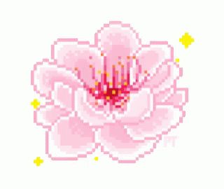 Patchwork, Pixel Art Gif, Pixel Gif, Kawaii Icons, Glitter Gif, Anime Flower, Arte Gif, Piskel Art, Pixel Animation