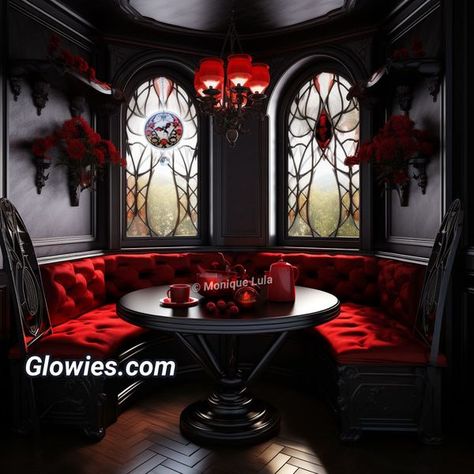 Goth Couch, Gothic Sofa, Gothic Living Room, Monique Lula, Clothing Art, Halloween Vampire, Gothic Horror, Dark Gothic, Gothic Decor