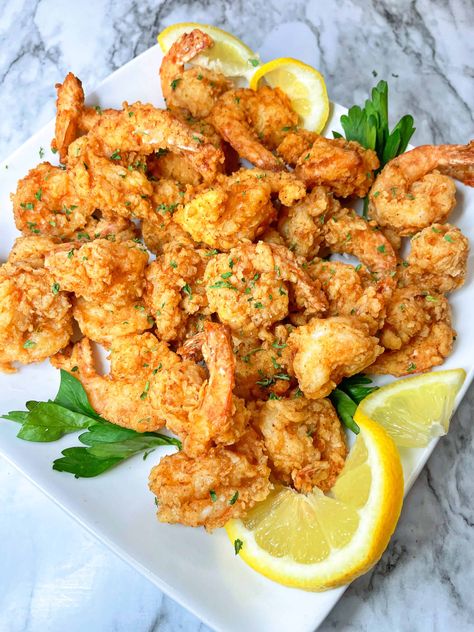 Cajun Fried Shrimp, Fried Shrimp Recipes Easy, Fried Shrimp Recipe, Fried Shrimp Recipes, Best Seafood Recipes, Fried Fish Recipes, Shrimp Recipes For Dinner, Shrimp Recipes Easy, Fish Dinner