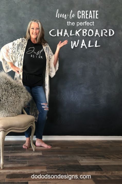 Chalkboard Paint Wall Kitchen, Paint Chalkboard Wall, Black Board Paint Ideas, Peel And Stick Chalkboard Wallpaper, Large Chalkboard In Kitchen, Chalk And White Board Wall, Chalkboard Wall Inspiration, Black Chalk Paint Wall, Chalkboard Backsplash Kitchen