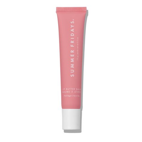 Summer Fridays Lip Butter Balm | Space NK Pink Summer Fridays Lip Balm, Sunday Friday Lip Balm, Pink Summer Fridays, Lip Gloss Summer Fridays, Summer Fridays Lip Balm Pink Sugar, Summerfridays Lip Balm, Summer Fridays Lip Gloss, Pink Lippies, Birthday Cake Lip Balm