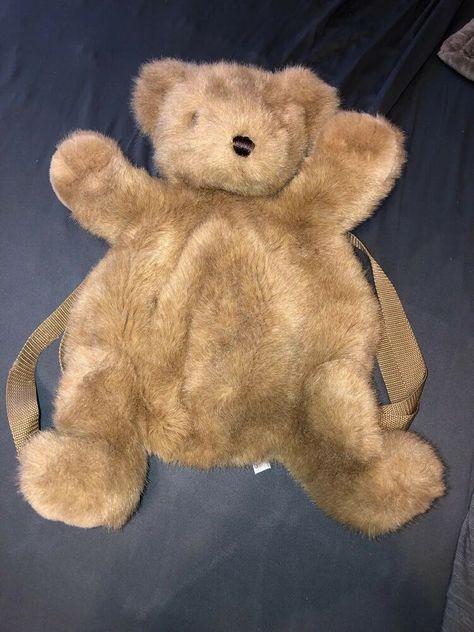 Teddy Bear backpack A & A | eBay! Monkey Backpack, Teddy Bear Backpack, Bear Backpack, Fantasy Shop, Animal Backpacks, Things I Need To Buy, Stationary School, Plush Backpack, Cute Backpacks