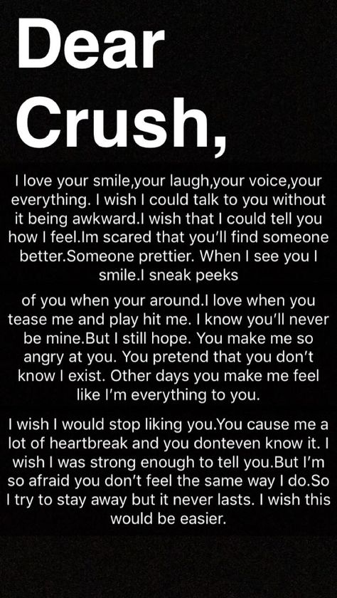 School Crush Quotes Funny, How To Confess To Your Crush Secretly, How To Forget Your Crush, When You See Your Crush, Crush Confession Texts, Dear Crush Quotes, Confessing Feelings To Crush, When You Have A Crush, Pov You Have A Crush