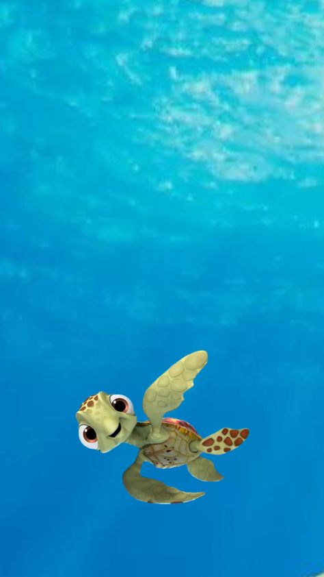 Iphone Wallpaper Disney, Turtle Cute, Turtle Wallpaper, Disney Characters Wallpaper, Wallpaper Disney, Disney Background, Disney Iphone, Fotografi Vintage, Cute Disney Pictures