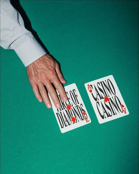 COMING SOON — Casino Mockup Collection by @format.mockups ♠️♥️♦️♣️⁠ ⁠ Go "All in!", from branding that takes a gamble to graphics that hit the jackpot, the "Casino" mockup collection will transform ordinary designs into the extraordinary. ⁠ ⁠ 🔗 formatmockups.com⁠ ⁠ #type01 #visualidentity #visualidentitydesign #branding #brandingdesign #graphicdesignstudio #graphicdesign #design #mockups #mockupdesign #designresource⁠ Casino Cards, Deck Of Cards Photoshoot, Casino Card, 80s Casino Aesthetic, Playing Cards Photoshoot, Card Game Photoshoot, Casino Photography, Jackpot Design, Gambling Design