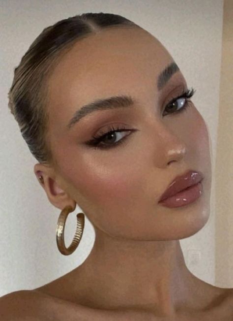 Dag Make Up, Elegantes Makeup, Ideas De Maquillaje Natural, Classy Makeup, Flot Makeup, Makeup Pengantin, Prom Eye Makeup, Vlasové Trendy, Smink Inspiration