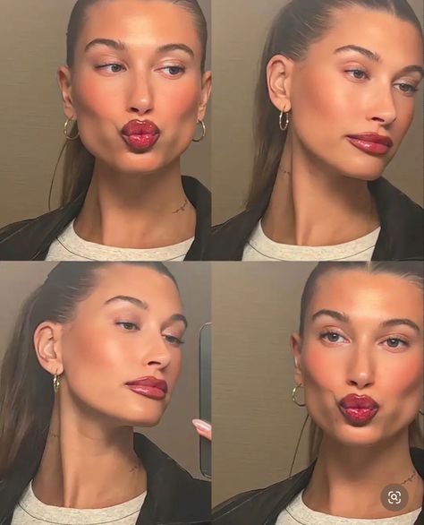 Hailey Rhode Baldwin, Smink Inspiration, Makeup Style, Makeup Goals, Makati, Perfect Makeup, Mode Inspo, Hailey Bieber, Pretty Makeup