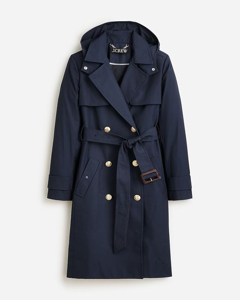 J.Crew: New Icon Trench For Women Capsule Jackets, Jcrew City Coat, Elevate Style, Suit Guide, Polo Women, J Crew Style, Soft Autumn, J Crew Dress, Sharp Dressed Man