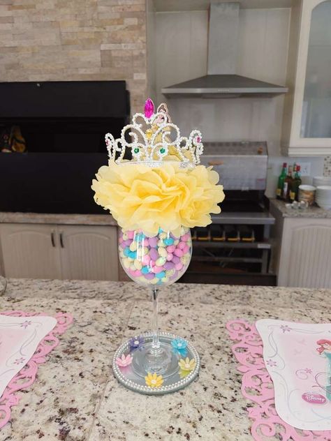 Disney Princess Birthday Party Table Decor, Disney Princess Theme Centerpieces, Disney Princess Birthday Party Centerpieces Table Decorations, Princess Party Table Centerpieces, Disney Princess Party Centerpieces, Princess Party Craft Ideas, Disney Princess Birthday Party Centerpieces, Disney Princess Table Centerpiece, Disney Princess Birthday Centerpieces