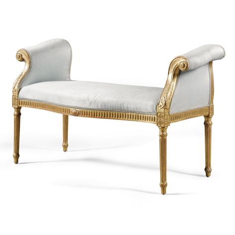 Neoclassical Sofa, White French Bed Bench With Storage, Rococo Sofa, Antique Italian Sofa, Kids Room Bed, Rococo Furniture White And Gold Sofa, English Furniture, Bedroom Bed Design, Dining Benches