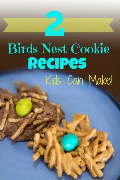 2 variations of no bake birds nest cookies kids can make for spring. Cookies Kids Can Make, Adaptive Activities, Bird Nest Cookies, Daycare Snacks, Birds Nests Recipe, Reggio Art, River Activities, Baking Activities, Edible Bird's Nest