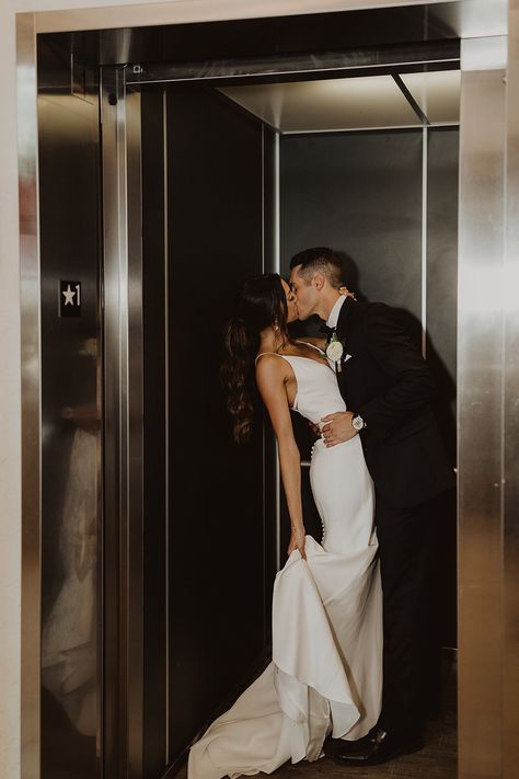 Timeless &amp; Elegant Wedding with Neutral Colors |  couple tattoos Courthouse Wedding Photos, Nyc Elopement, Engagement Pictures Poses, Hollywood Wedding, Wedding Picture Poses, Chateau Wedding, Wedding Photography Styles, Wedding Photos Poses, Courthouse Wedding