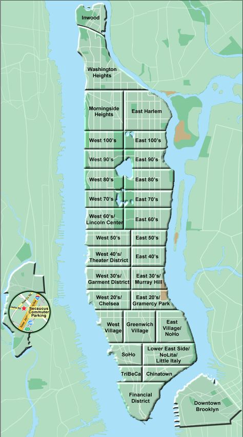 Manhattan Neighborhoods, New York Neighborhoods, Manhattan Map, Nyc Map, New York City Map, Street Parking, Washington Heights, Ny City, Nyc Trip