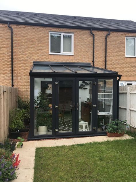 Adding a new Conservatory to your home is an exciting time. We’ve fitted hundreds of beautiful high security, low maintenance Conservatories around Kidderminster, Worcester, Bromsgrove, Droitwich and throughout the West Midlands – and we would love yours to be next. We will take care of you right from the beginning to completion. Looking after planning, guiding you through designs, colours, locking and much more. Modern Conservatory Ideas, Small Conservatory Interiors, Black Conservatory, Conservatory Extension Ideas, Small Conservatory Ideas, Small Orangery, Modern Conservatory Extension, Conservatory Interiors, Quotes Finance