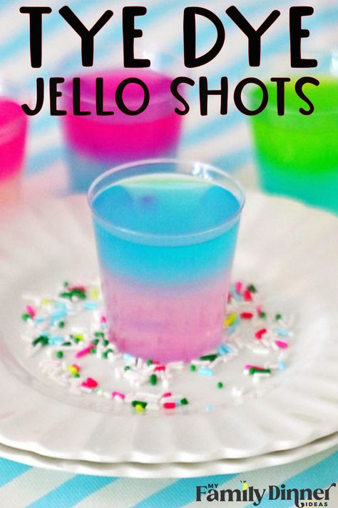 Tie dye jello shots Hello Shots, Jell O Shots, Dessert Photography, Jell O, Jello Shots, Sweet Delights, Speciality Coffee, Classic Cocktails, Host A Party