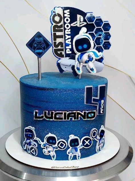 Bmw Cake, Monster Birthday Cakes, Astro Bot, Robot Cake, Sonic Cake, Monster Birthday, 8th Birthday, 7th Birthday, 4th Birthday