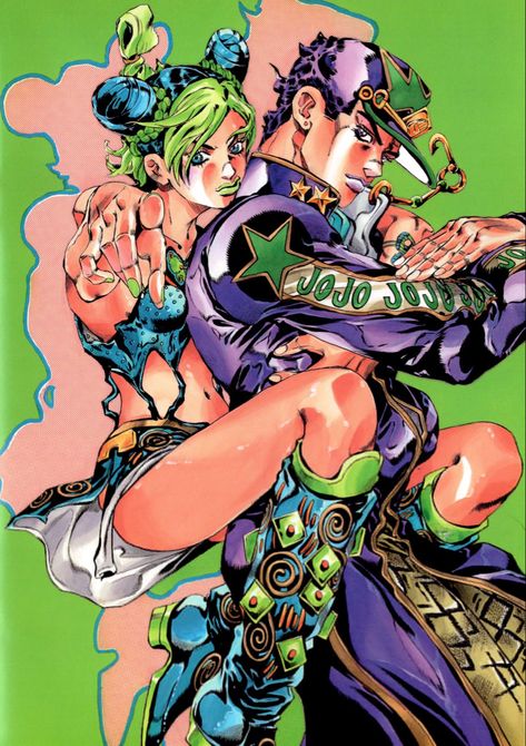 Stone Ocean, Adventure Art, Jojo's Bizarre Adventure Anime, Jotaro Kujo, Jojo Anime, Poses References, Anime Wall Art, Manga Covers, Jojo Bizzare Adventure