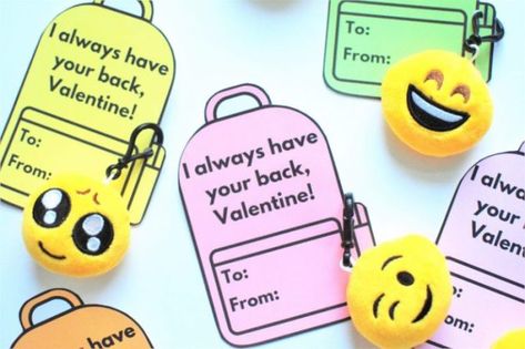 non candy valentines for class Non Food Valentines For School, Free Printable Valentine Cards, Classroom Valentines Gifts, Random Holidays, Candy Free Valentines, Free Printable Valentines Cards, Free Printable Valentines, Printable Valentine Cards, Emoji Valentines